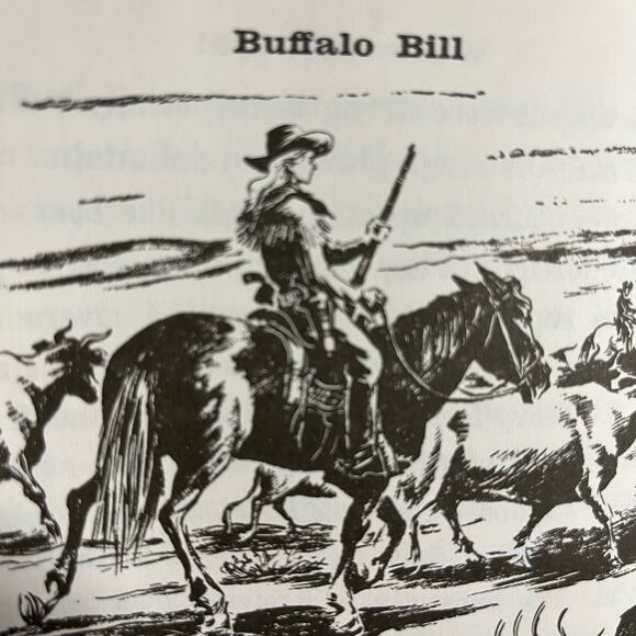 Buffalo Bill Cody The American Adventure Series Book 1962 - Picture 7 of 8